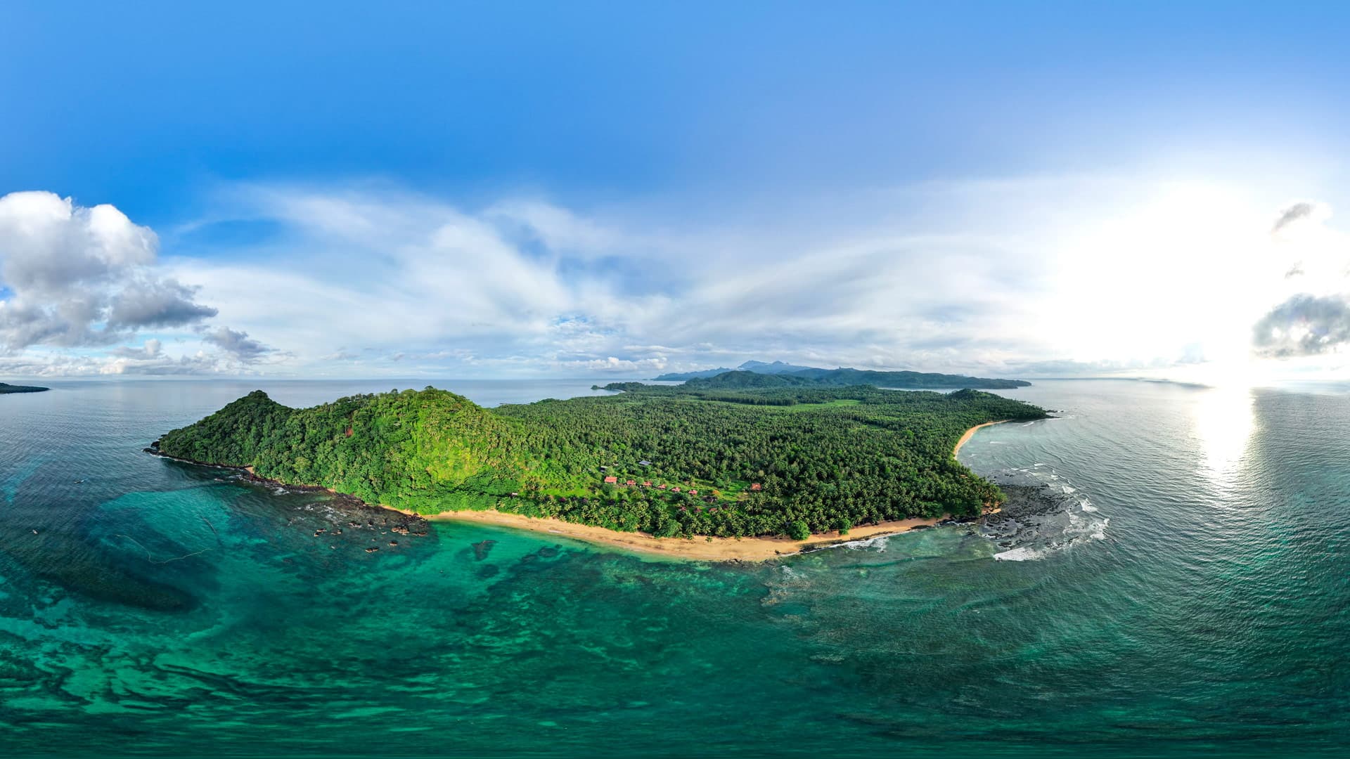 Tropical Rainforest & Coastline