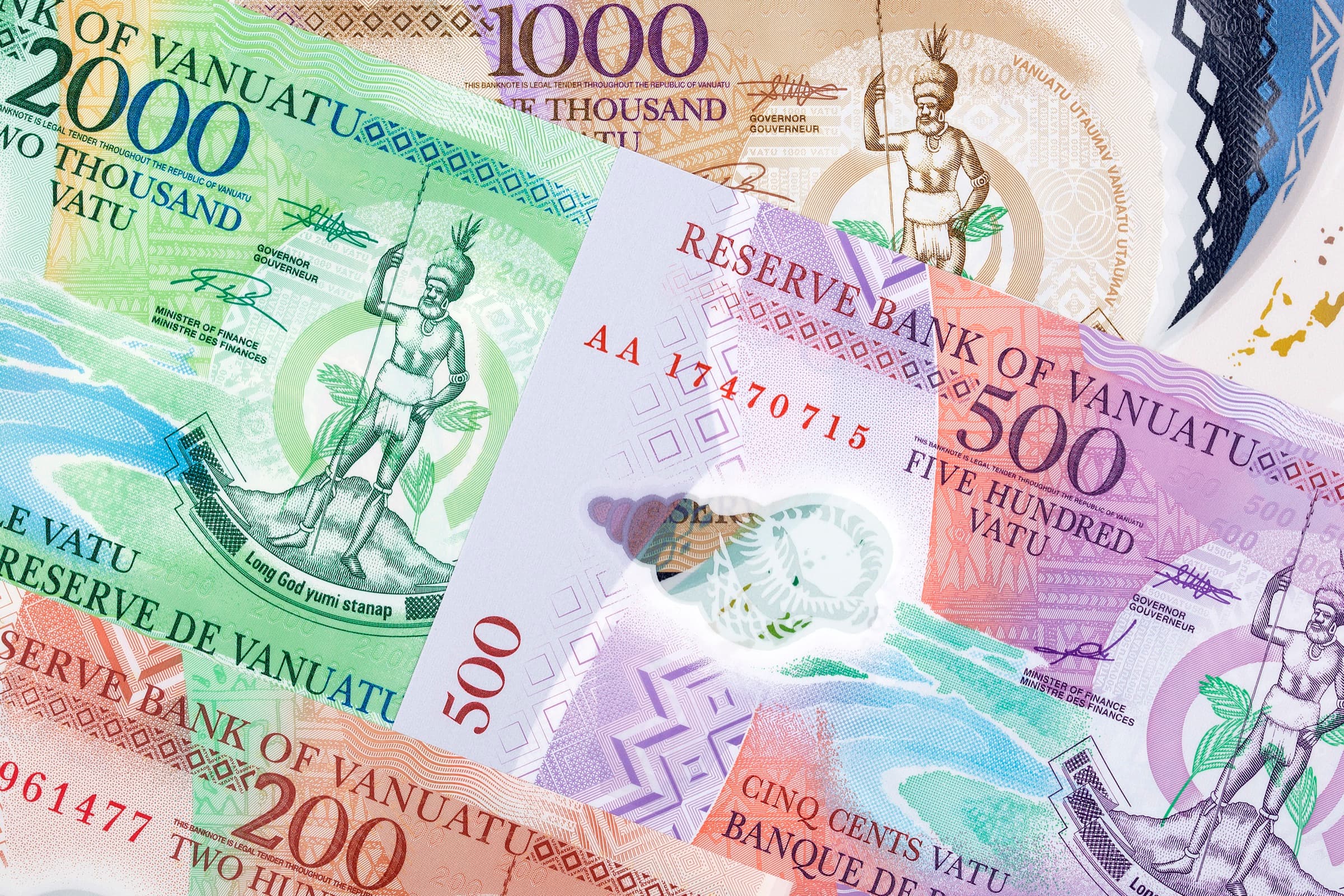 Vanuatu Vatu Currency