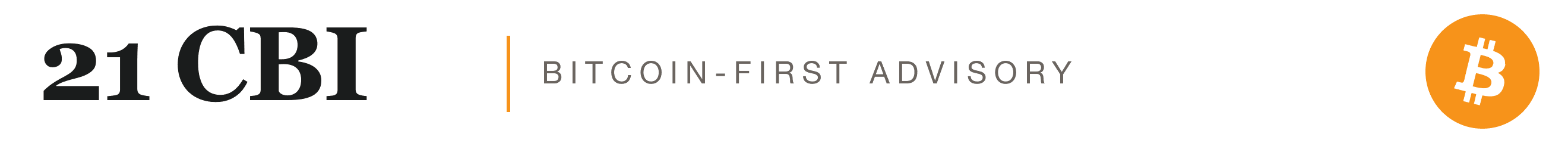 21 CBI | Bitcoin-First Advisory